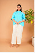 Celeste Line Linen Top