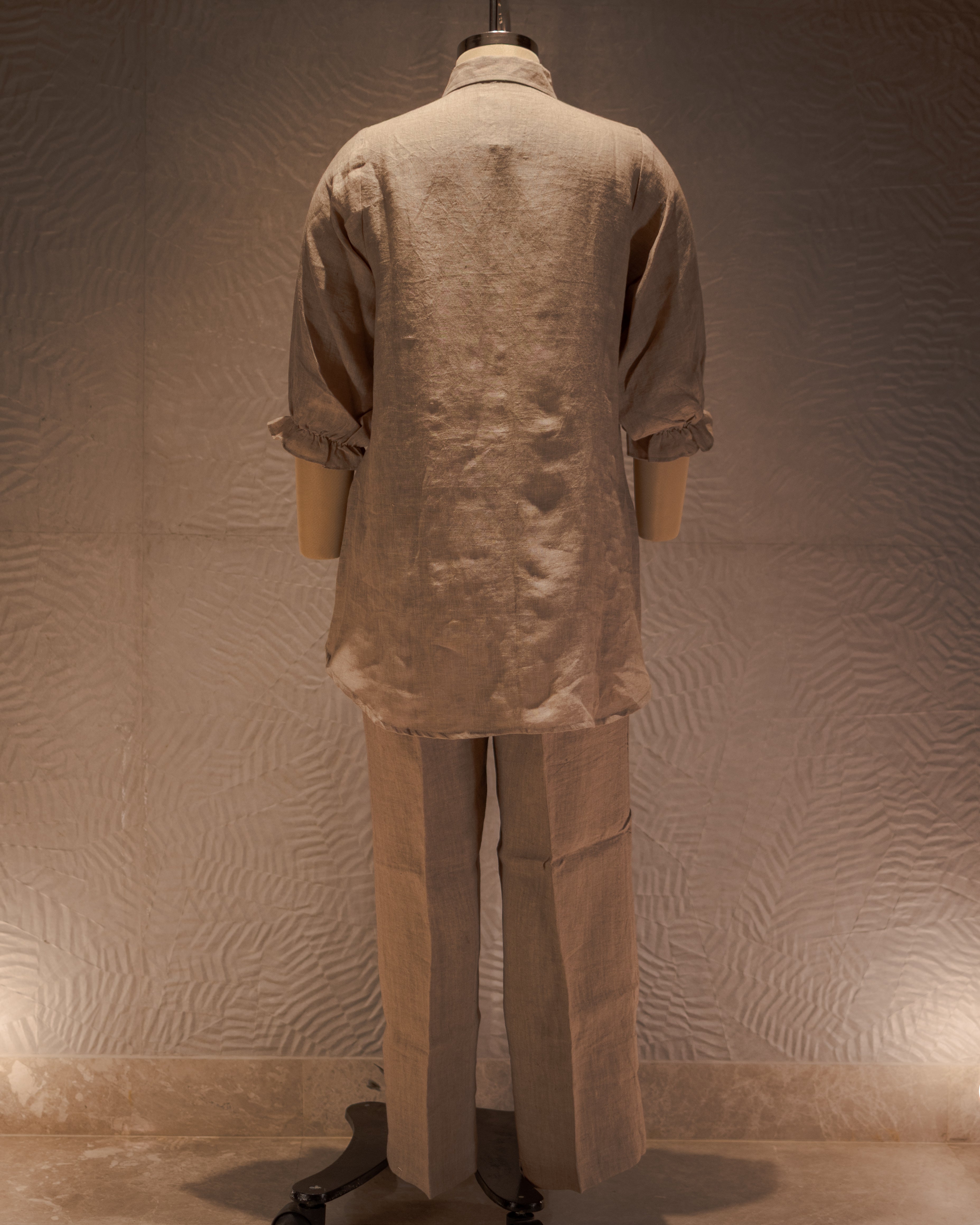 Meadow Script Linen Co-ord Set