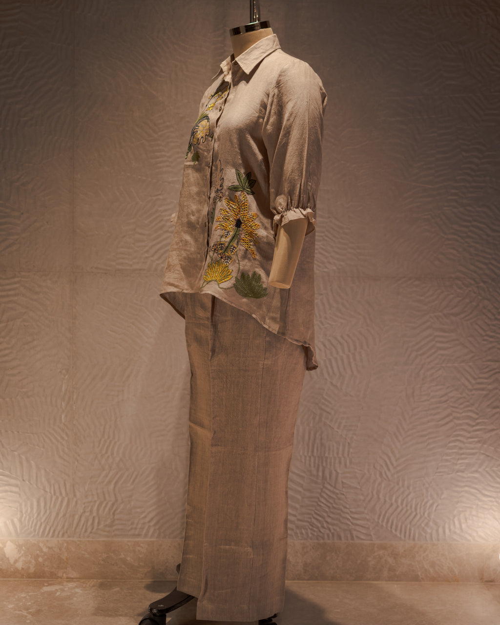 Meadow Script Linen Co-ord Set