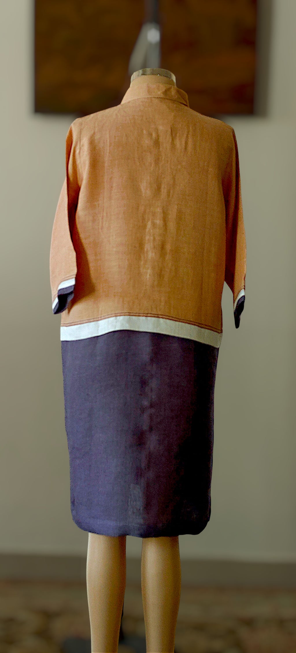 Mesa Block Linen Tunic