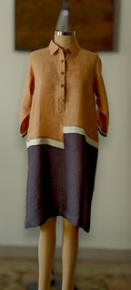 Mesa Block Linen Tunic