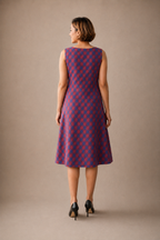 Claret & Cobalt A-Line - View 4