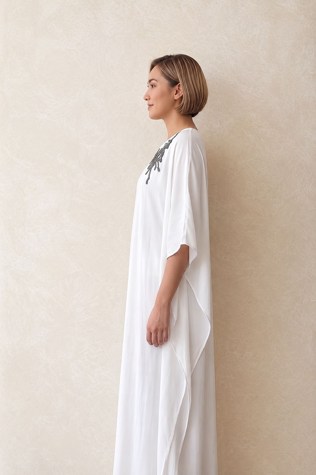 Alabaster Breeze Kaftan - View 2
