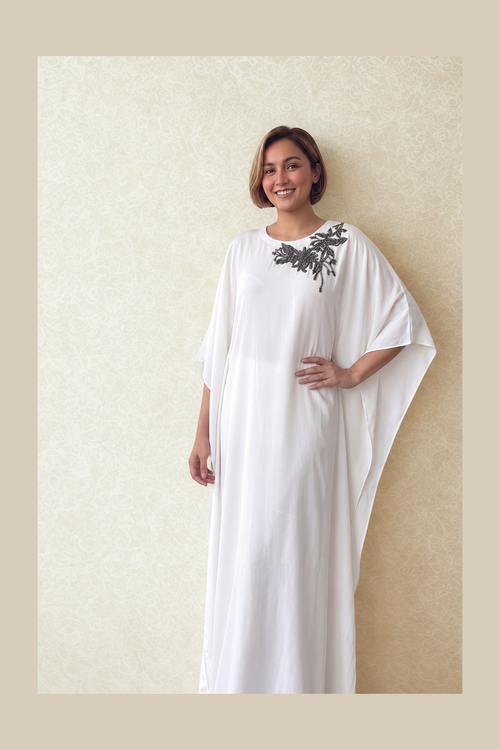 Alabaster Breeze Kaftan