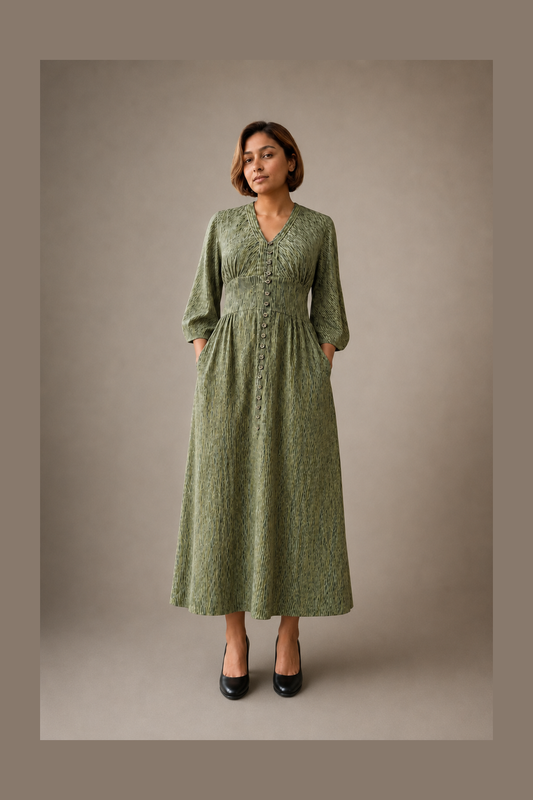 Olive Grove Dress